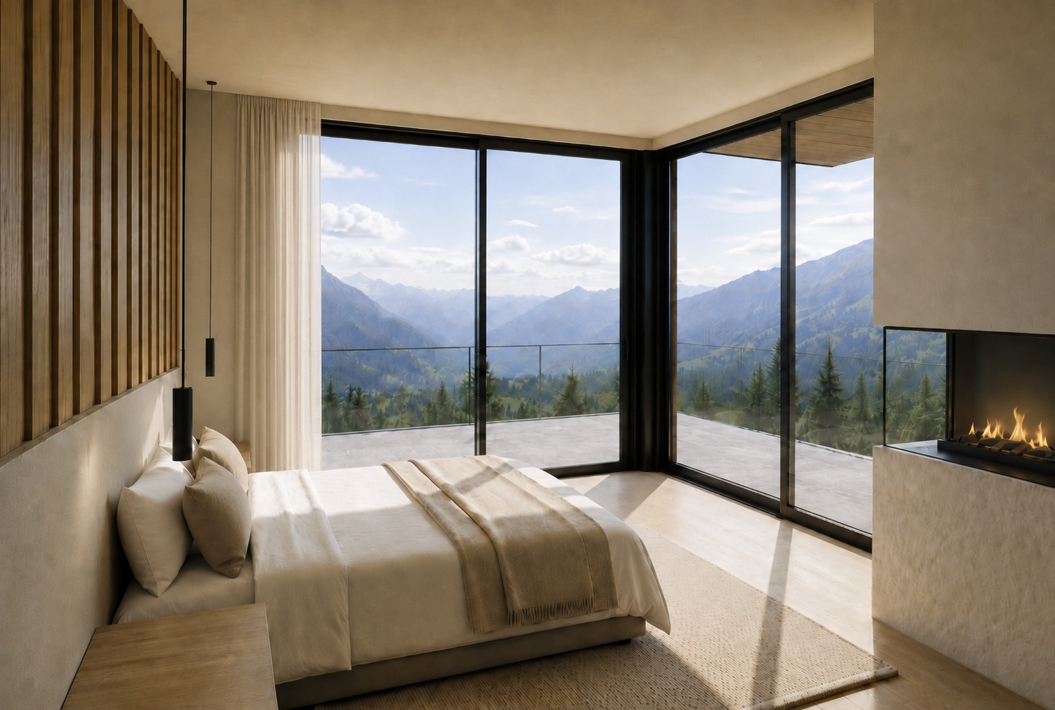 Claire Residence suite interior, La Gonarda, Andorra